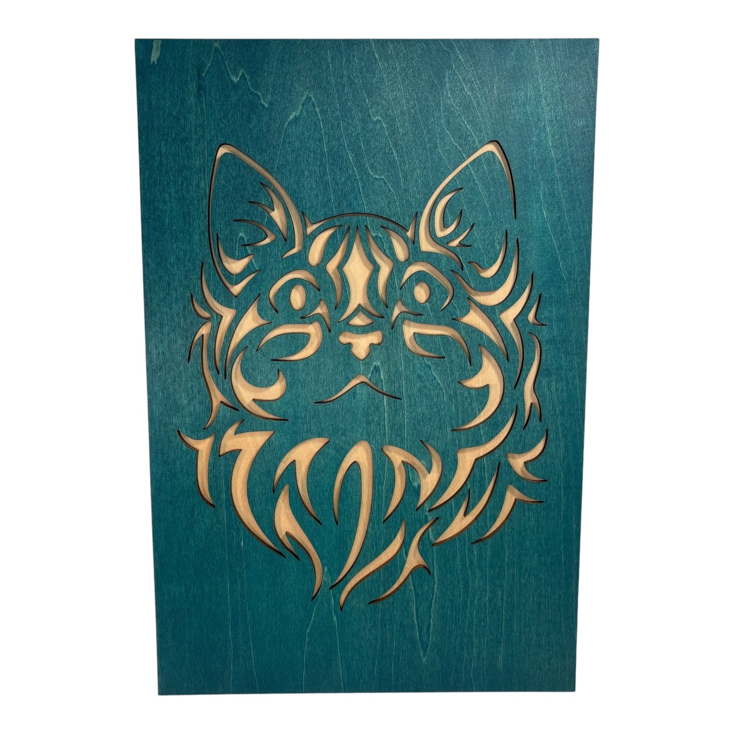 Tribal cat paintings