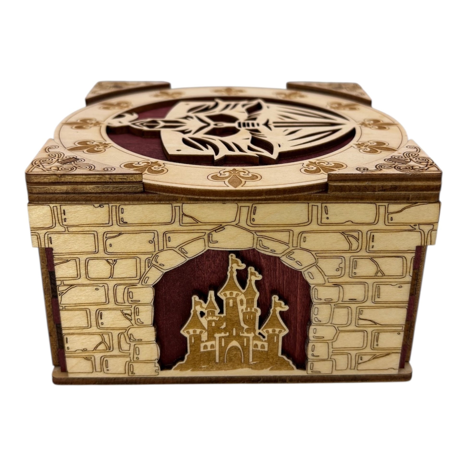 La boîte se verrouille et se déverrouille grâce à un ingénieux système mécanique, activé par le déplacement des quatre coins.
De fabrication française et artisanale cette boîte en bois à mécanisme est idéale pour abriter bijoux, secrets et petits trésors, sans casse-tête.