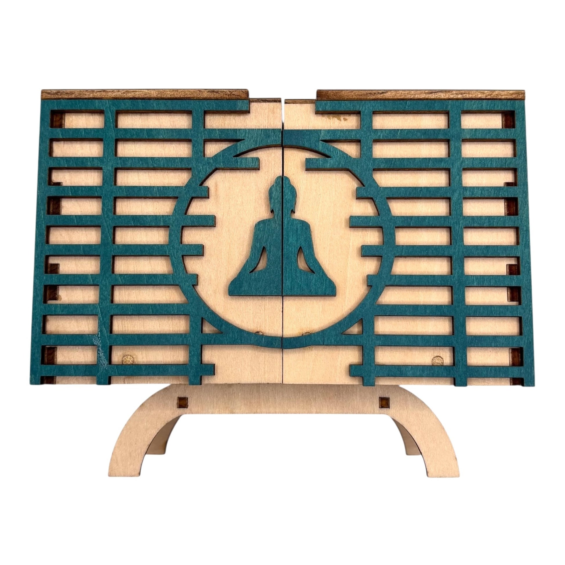 Boîte en bois artisanale à mécanisme, fabrication française, parfaite pour ranger bijoux, trésors et secrets sans casse-tête.
pour une décoration zen et naturel