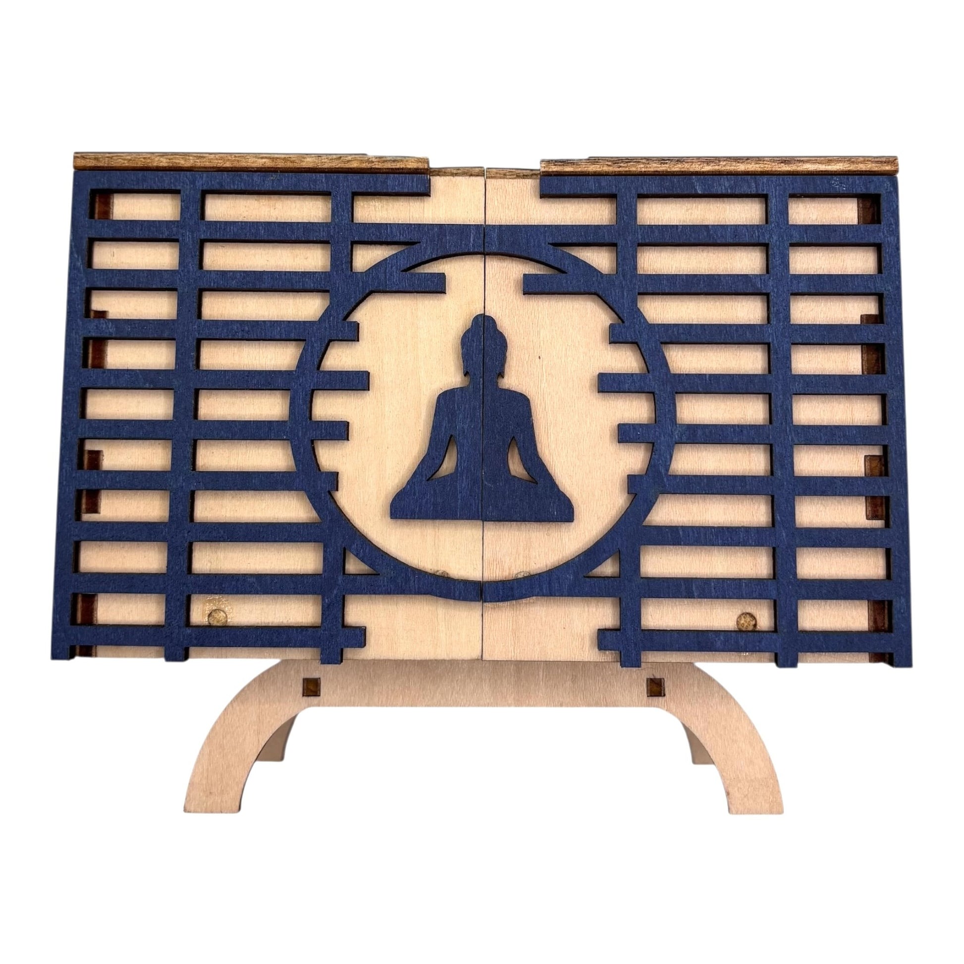 Boîte en bois artisanale à mécanisme, fabrication française, parfaite pour ranger bijoux, trésors et secrets sans casse-tête.
pour une décoration zen et naturel