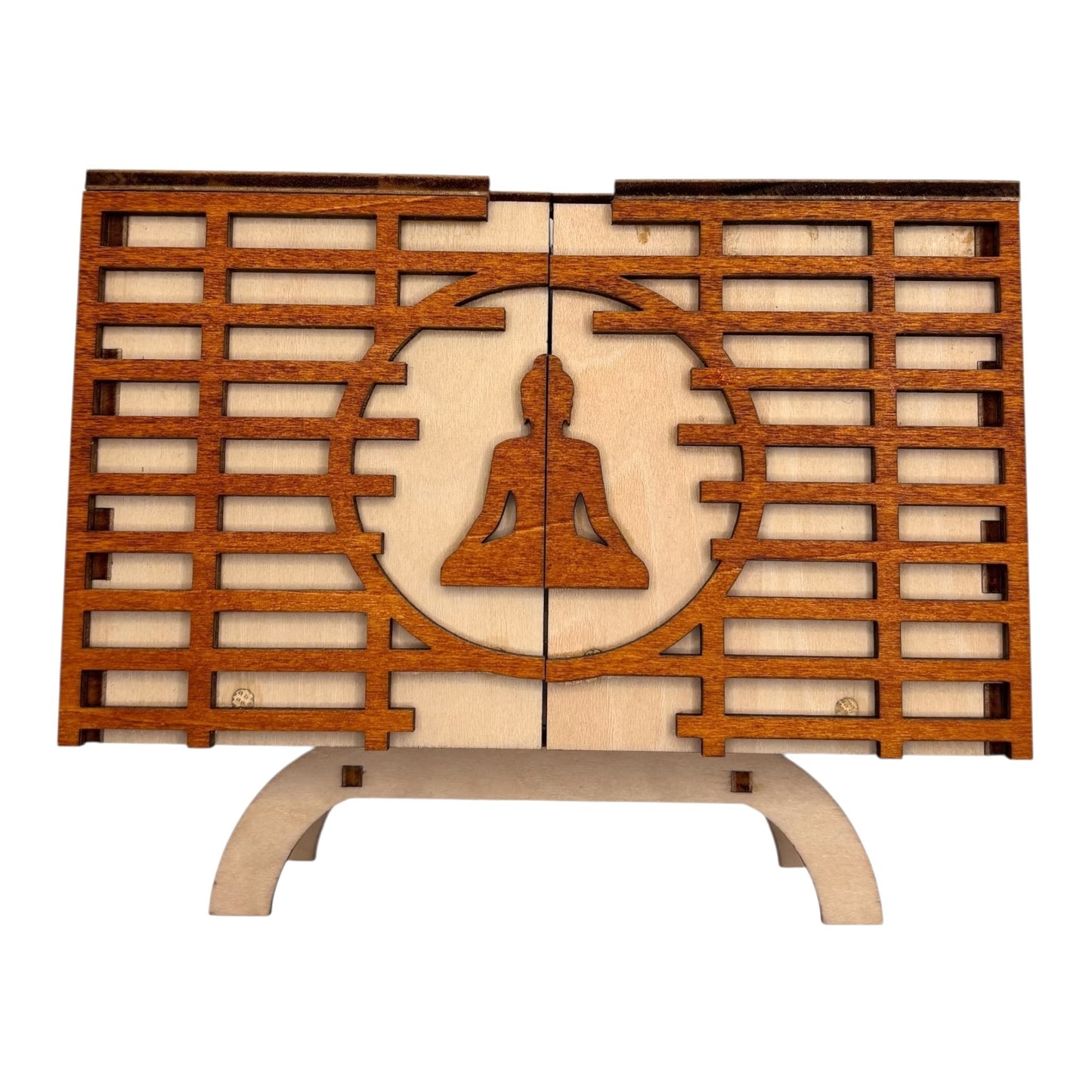 Boîte en bois artisanale à mécanisme, fabrication française, parfaite pour ranger bijoux, trésors et secrets sans casse-tête.
pour une décoration zen et naturel